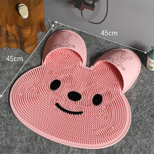Artefact de frottement des pieds de lapin